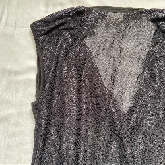 Harley Davidson Twist Front Lace Back Top - Picture 5 of 9